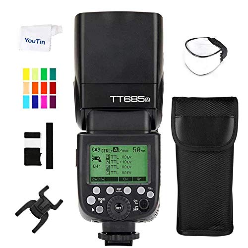 GODOX TT685S TTL 2.4Gカメラフラッシュ高速同期1/8000s GN60 SONYソニーのカメラ用