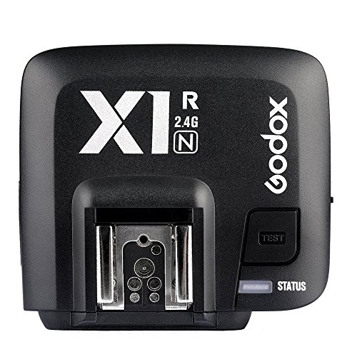 Godox X1R-N受信機 TTL 2.4G ワイヤレス フラッシュ トリガーレシーバ Nikon デジタル一眼レフカメラ用