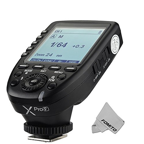 GODOX Xpro-F送信機 TTLワイヤレストリガー TTL Wireless Flash Trigger 内蔵2.4Ｇ 富士FUJIカメラ（ホットシュー付き）対応 技適マーク付き