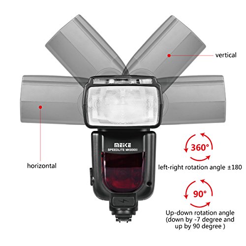 MEIKE MK-930 II GN58 Professional Speedlite fit Sony camera A7 A7R A7S A7II A7RII A7SII A6300 A6000 A6500 A9 etc