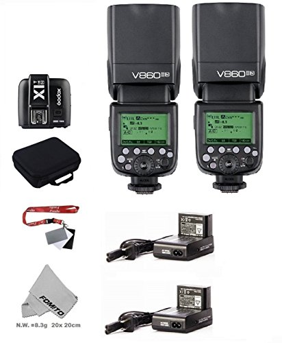 GODOX VING カメラフラッシュV860II-Nキット品　 (TTLpioneering Li-ion Camera Flash)　Nikon DSLRカメラに適用