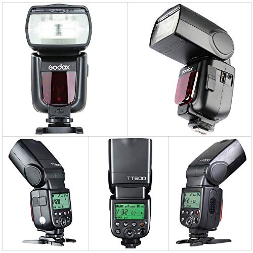 GODOX TT600 ストロボ 内蔵2.4Gワイヤレス高速同期1/8000sカメラフラッシュスピードライト（キヤノン ニコン 富士 ペンタックス オリンパス 適用）