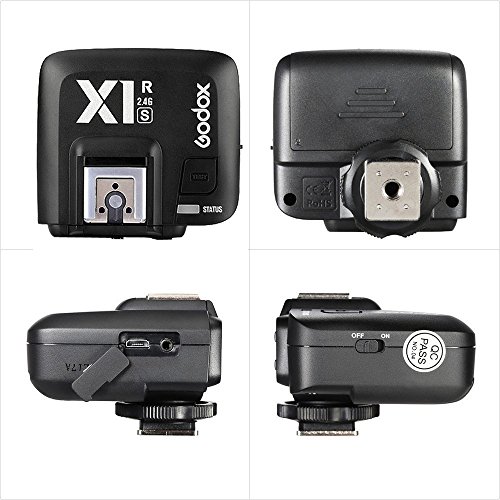 Godox X1S（送信機 + 受信機）TTL 2.4G 1 / 8000s HSS ワイヤレスフラッシュトリガーキット for Sony a77II a7R a7SII A6500 A6300 and Godox TT685S TT350S V860II-S