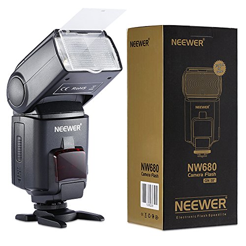 NEEWERNW680/TT680　 E TTL　スピードライト　ストロボ・フラッシュ*ハイスピードシンクロ* Canon 5D Mark II/7D Kiss X6i X5 X50 X4 X3 X2 Digital X 60D/50D/40D/30DなどのキャノンDSLRカメラに対応 【並行輸入品】