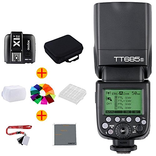 Godox TT685/S TTLカメラフラッシュ＋X1T-S送信機 SonyDSLRシリーズカメラ対応