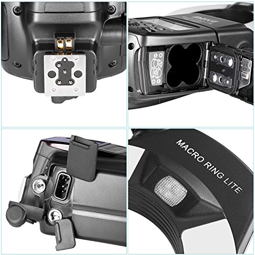 NEEWER　マクロリングライト　TTL　リングフラッシュライト　AF補助ランプ付　Nikon I-TTL カメラに対応/例えばD7000, D5000, D5100, D3200,D3100, D3000, D3 シリーズ、D800,D700, D2 シリーズ、D300シリーズ、D200, D90, D80s D70シリーズ、D60, D50, D40シリーズ、F6, COOLPIX8800, COOLPIX8400, COOLPIX P5000, COOLPIX P5100,COOLPIX P6000 や他のNikon DSLRカメラ 【並行輸入品】