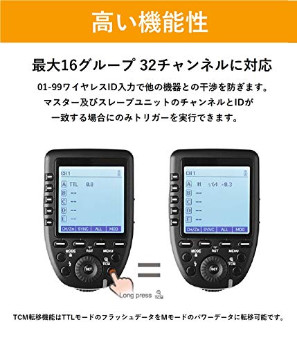 日本正規代理店 Godox Xpro-C フラッシュトリガー Canon対応 [オリジナルセット]