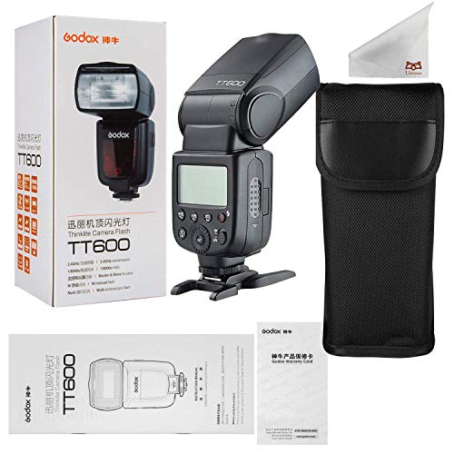 GODOX Thinklite TT600 カメラフラッシュ 内蔵2.4G ワイヤレストリガー・システム スピードライト1/8000s高速シンクロ Canon・Nikon・ Pentax・Olympus DSLR カメラ対応