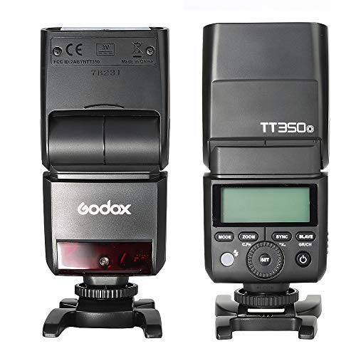 Godox TT350O ミニカメラフラッシュ 2.4G無線伝送搭載 TTL LCDパネル 角度調整可能 ミニ 携帯便利 高速シンクロ Olympus/Panasonicカメラに対応 日本語説明書付き