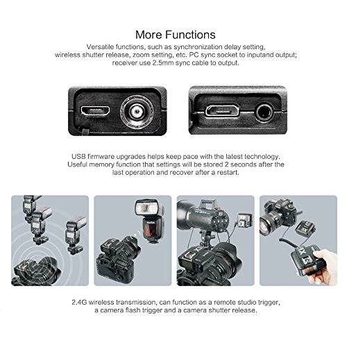 Godox X1T-N送信機＋X1R-N受信機 TTL 2.4GHz ワイヤレス フラッシュトリガー　 TTL Wireless Flash Trigger Transmitter Receiver Nikon デジタル一眼レフカメラ用