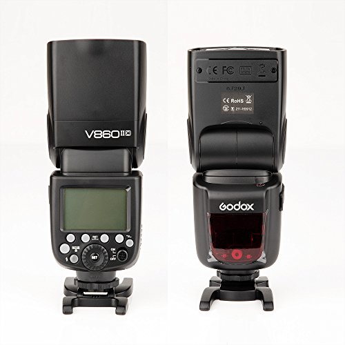 【Godox正規代理店＆技適マーク付き】Godox Ving V860IIC 2.4G GN60 E-TTL HSS 1/8000sリチウムイオン（Li-ion）フラッシュ スピードライト ストロボ