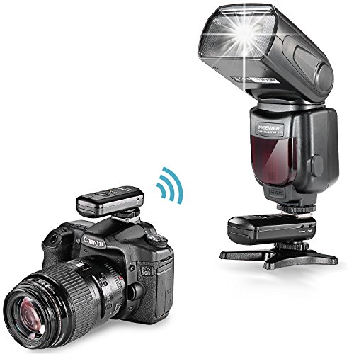 Neewer NW-562C E-TTL　フラッシュスピードライトセット　Canon DSLR カメラに対応　セット内容：(1)NW562C フラッシュ+(1)FC-16 2.4Ghz ワイヤレストリガー+(1)マイクロファイバークリーニングクロス