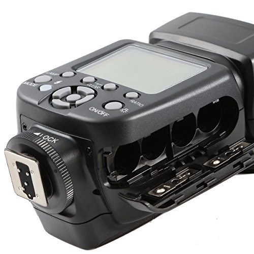 マクロリングフラッシュ K&F Concept マクロリングライト Nikon用 i-TTL機能対応 接写撮影 フォーカスライト付き Nikon デジタル一眼レフカメラに対応 レンズアダプター6枚付き (Nikonカメラ適用) KF-150