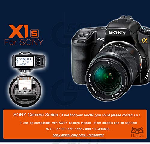 Godox X1T-S 2.4G TTL 無線フラッシュトリガー 送信機 シャッターレリーズ Sony デジタル一眼レフカメラ対応 X1R-S受信機と互換性がある