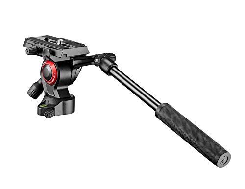 Manfrotto 雲台 小型フルードビデオ雲台 40mm フラットベース MVH400AH