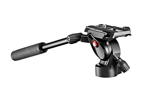 Manfrotto 雲台 小型フルードビデオ雲台 40mm フラットベース MVH400AH