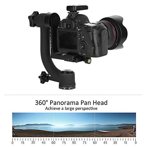 パノラマジンバル三脚ボールヘッドマウント 360度スイベルパノラマ 野鳥撮影や動体撮影 カメラ望遠レンズ用