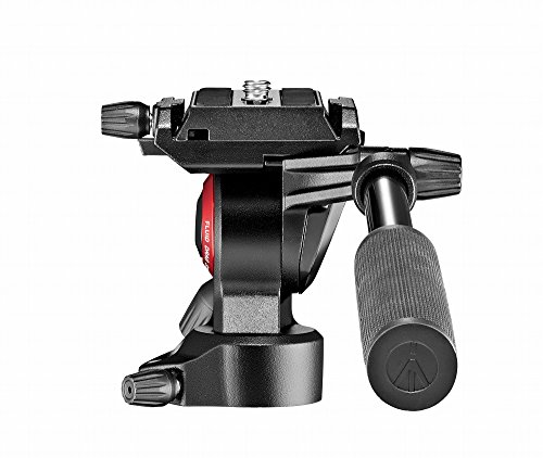 Manfrotto 雲台 小型フルードビデオ雲台 40mm フラットベース MVH400AH