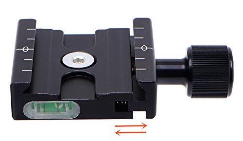 INPON 50mmクイックリリースクランプ+L型クイックリリースプレートセット アルカスイス互換 三脚/ボールヘッド/雲台などに対応