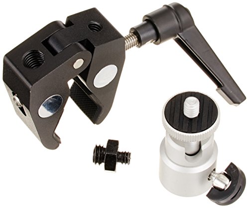 バークランプベース  (12φ-45φ) Bar Clamp base Mount [REC-B33] カメラ スタンド パイプはさみ込みタイプバー各種 自転車・Bike・ベビーカー・机やパイプなどに カメラマウント カメラ ブラケット [期間限定 アルミ雲台付]