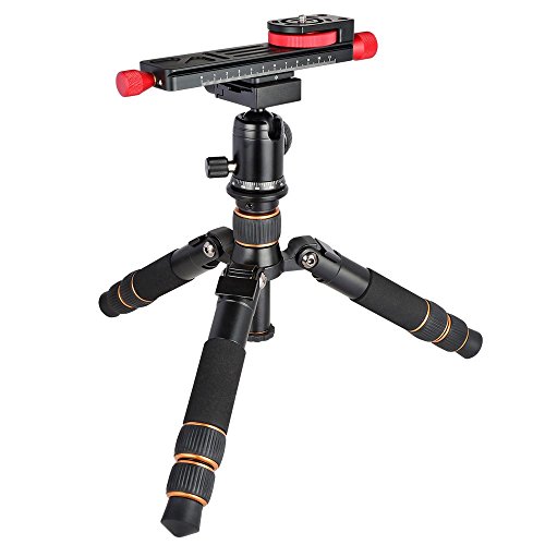 [MENGS] W-160 メタル製ウォームギヤ式マクロフォーカスレールスライダー 撮影用クローズアップクランププレート 115mm調整可Arca-Swiss標準と互換性, DSLRカメラ用