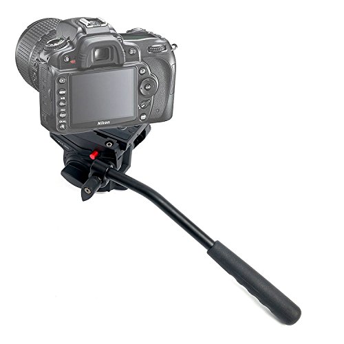 ビデオ雲台 ビデオ撮影用 60mm フラットベース 小型 軽量