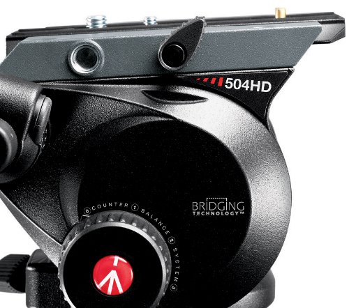 Manfrotto プロフルードビデオ雲台 75mm 504HD