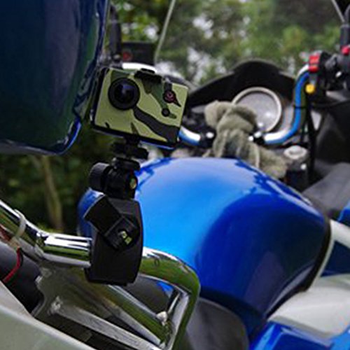 TREASIA (トレジア) カメラスタンド 360度回転 はさみ込式 デジカメ・小型カメラ・ドライブレコーダーなどの固定に