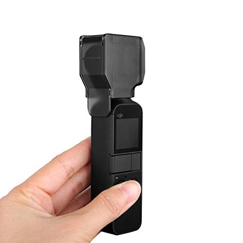 XIAOYINREN DJI OSMO POCKET用レンズ保護カバー レンズフード 汚れ防ぎ 衝撃吸収 (グレー)