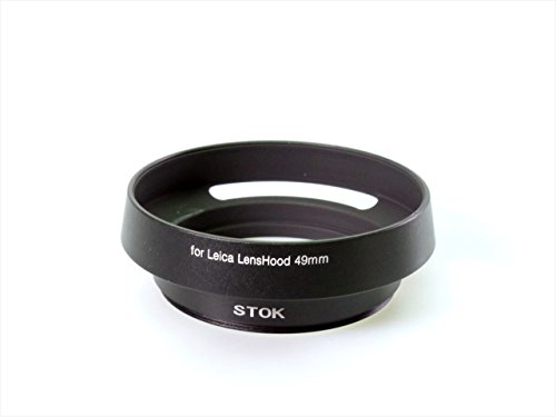 STOK ライカスタイル メタルレンズフード（49mm径）