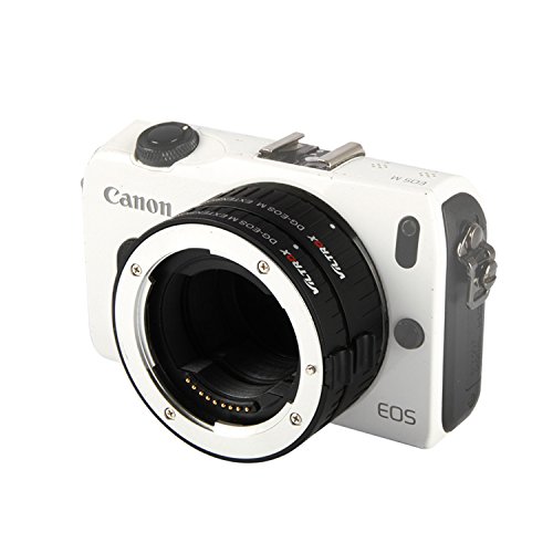 VILTROX DG-EOS M 接写リング AF キヤノン Canon EF-Mマウントミラーレス一眼カメラ用 エクステンションチューブ 10mm 16mm ２点セット 絞り調整可能 EOS M EF-M M2 M3 M5 M6 M10