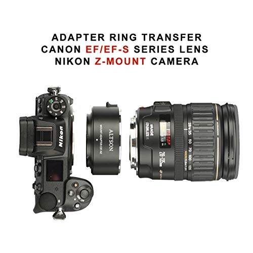 Altson Smart AdapterはEF/EF-SからNikon Zマウントカメラに対応 Altson Smart adaputa wa EF/EF - (CEF-NZ)