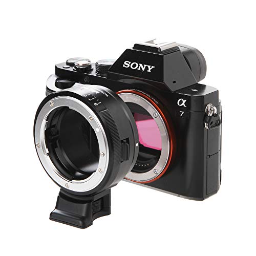 VILTROX マウントアダプター NF-NEX レンズアダプター マニュアルフォーカス Nikon Fシリーズレンズ→ソニーEマウント変換 a9/a7/a7RIII/a6500/a6300/a6000/NEXなど適用