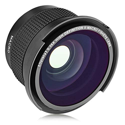 Canon,Nikon,Sony A/キャノン,ニコン,ソニー対応コンバージョン魚眼レンズ×0.35