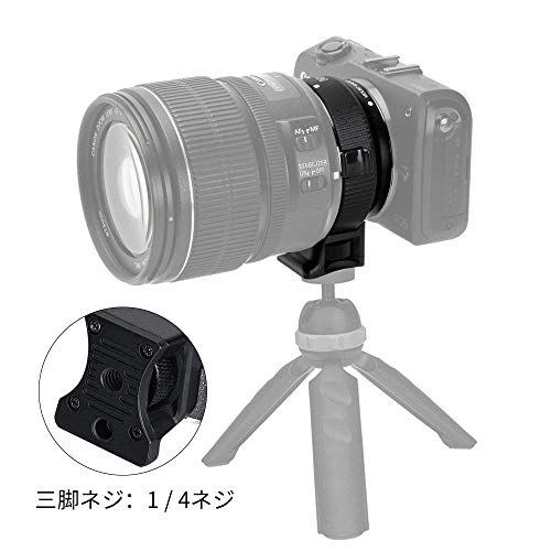 CommliteレンズマウントアダプターCM-EF-EOS M Canon EF-EOS Mマウントカメラ、Canon EOS用電子アダプターM1 M2 M3 M5 M6 M10 M50 M100