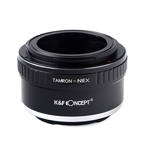 K&F Concept® マウントアダプター Tamron-NEX Tamronマウントレンズ- Sony NEX Eマウントのカメラ装着用レンズアダプター マウント変換アダプター Sony NEX-3 NEX-3C NEX-5 NEX-5C NEX-5N NEX-5R NEX-6 NEX-7 NEX-VG10カメラ用