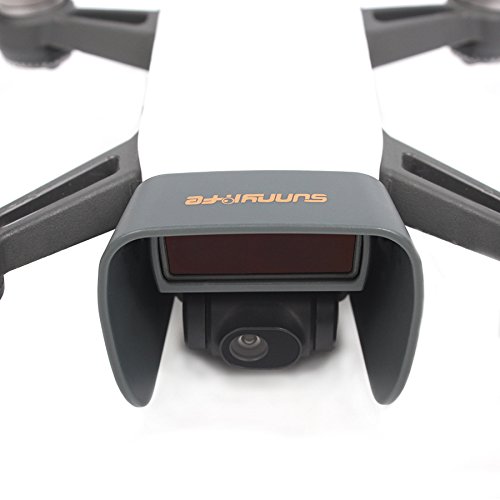 Sunnylife DJI Spark 飛行時用 ジンバル・カメラ・3Dセンサー保護 レンズフード (グレー)