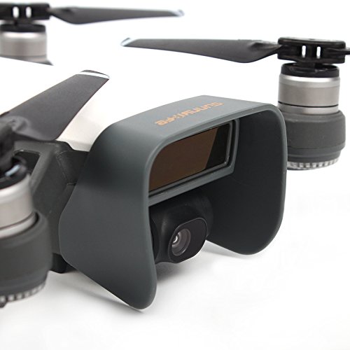 Sunnylife DJI Spark 飛行時用 ジンバル・カメラ・3Dセンサー保護 レンズフード (グレー)