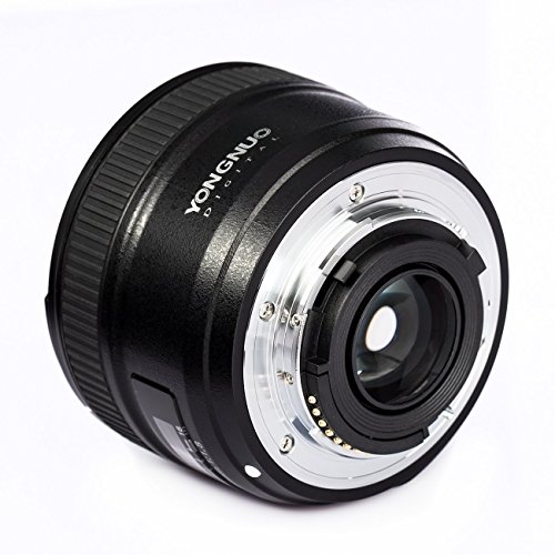 YONGNUO YN50mm F1.8N 単焦点レンズ ニコン 保護フィルダー付き レンズケース/クリーン布無料 Fマウント フルサイズ対応