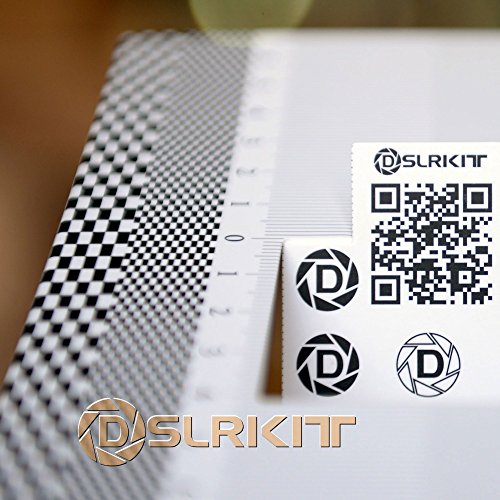 DSLRKIT Lens Focus Calibration Tool Alignment Ruler Folding Card(pack of 2) by DSLRKIT [並行輸入品]