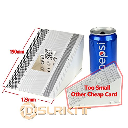 DSLRKIT Lens Focus Calibration Tool Alignment Ruler Folding Card(pack of 2) by DSLRKIT [並行輸入品]
