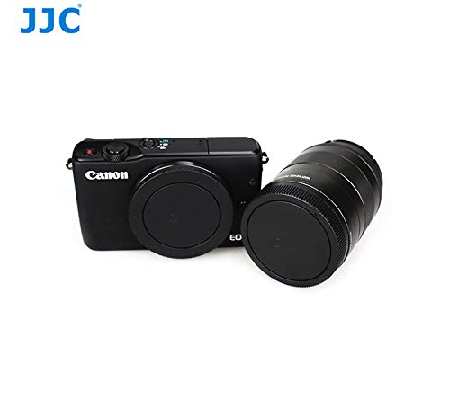 Canon Mマウント 用 レンズ リアキャップ ＆ ボディキャップセット互換品 JJC L-R15