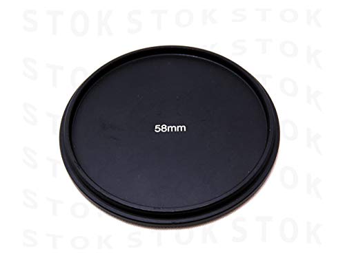 【STOK】バックの中で外れないアルミ合金製ネジ込み式レンズキャップ (55mm)