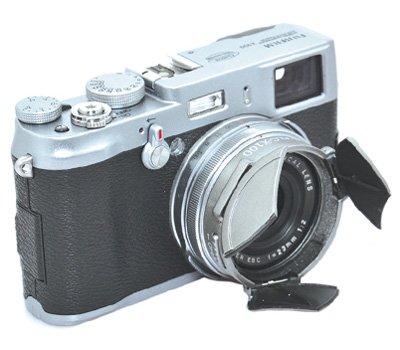 FUJIFILM X100S / X100 専用 オートレンズキャップ ALC-X100 （シルバー）