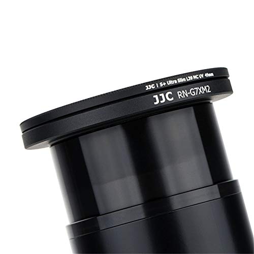 JJC フィルターアダプター レンズキャップ キット Canon PowerShot G5X G7 X Mark III G7XM2 適用