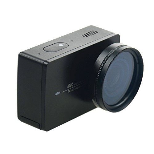 レンズ交換キット 37mm CPL円偏光板レンズフィルター+アダプター+保護キャップ Xiaomi Xiaoyi Yi 4K アクションカメラ 2対応 [並行輸入品]