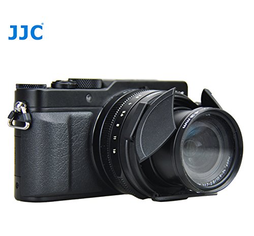 STOK Panasonic LX-100 用オートレンズキャップ JJC ALC-LX100（ブラック）