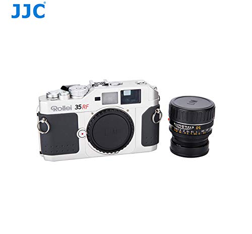 ライカ Mマウント 用 レンズ リアキャップ ＆ ボディキャップセット互換品 JJC L-R11