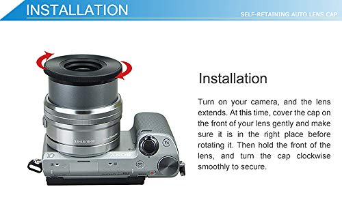 JJC　SONY PZ16-50mm専用オートレンズキャップ