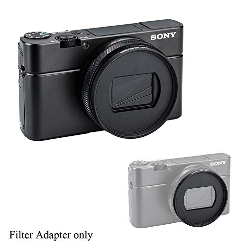 JJC フィルターアダプター レンズキャップ キット Sony RX100 VII VI 適用 キーパー 付属